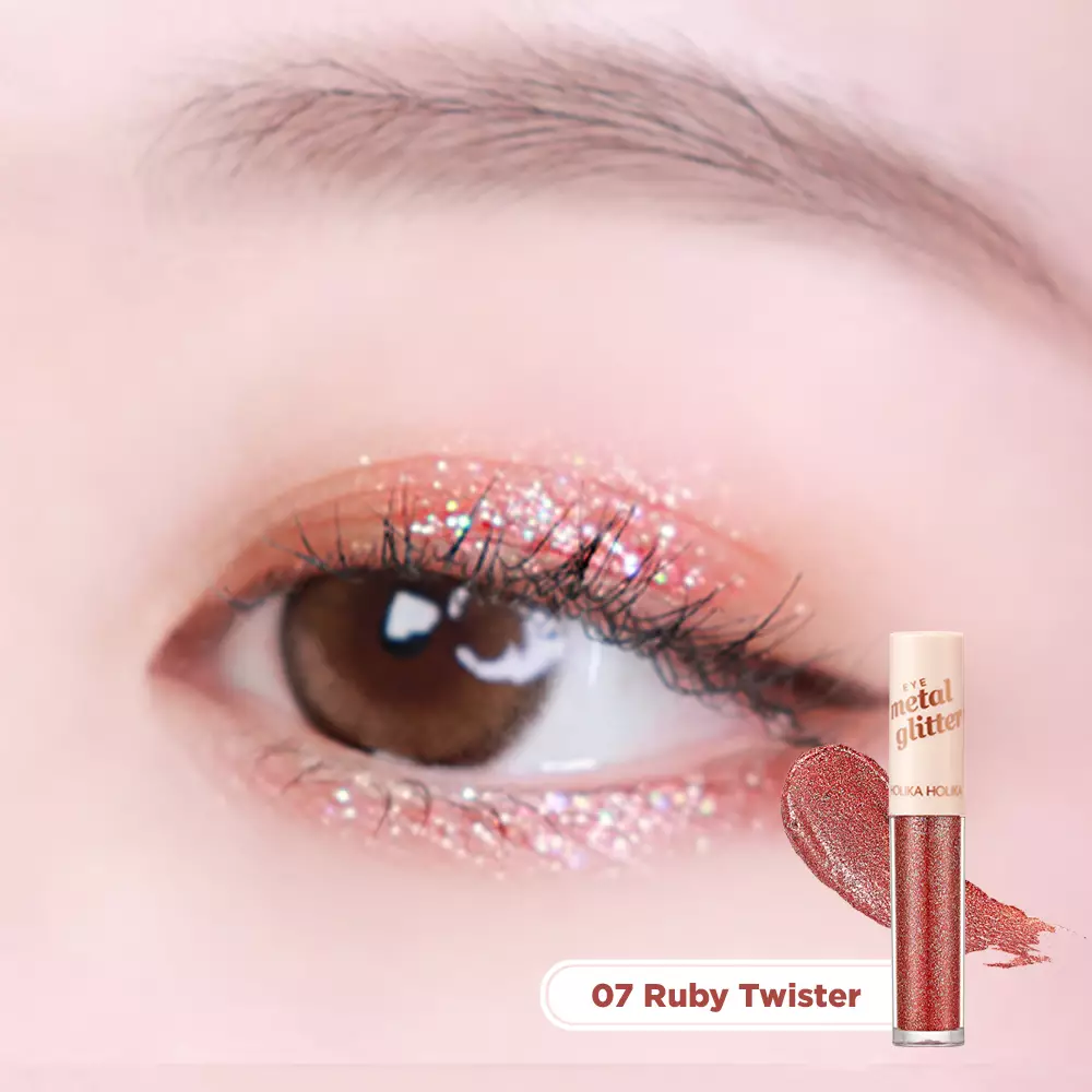 Holika Holika Eye Metal Glitter - 07 Ruby Twister