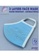Cantik Butterfly blue Annie Mask Water Resistant Antibacterial Reusable (Blue) Set of 3 E169CES403A94DGS_1