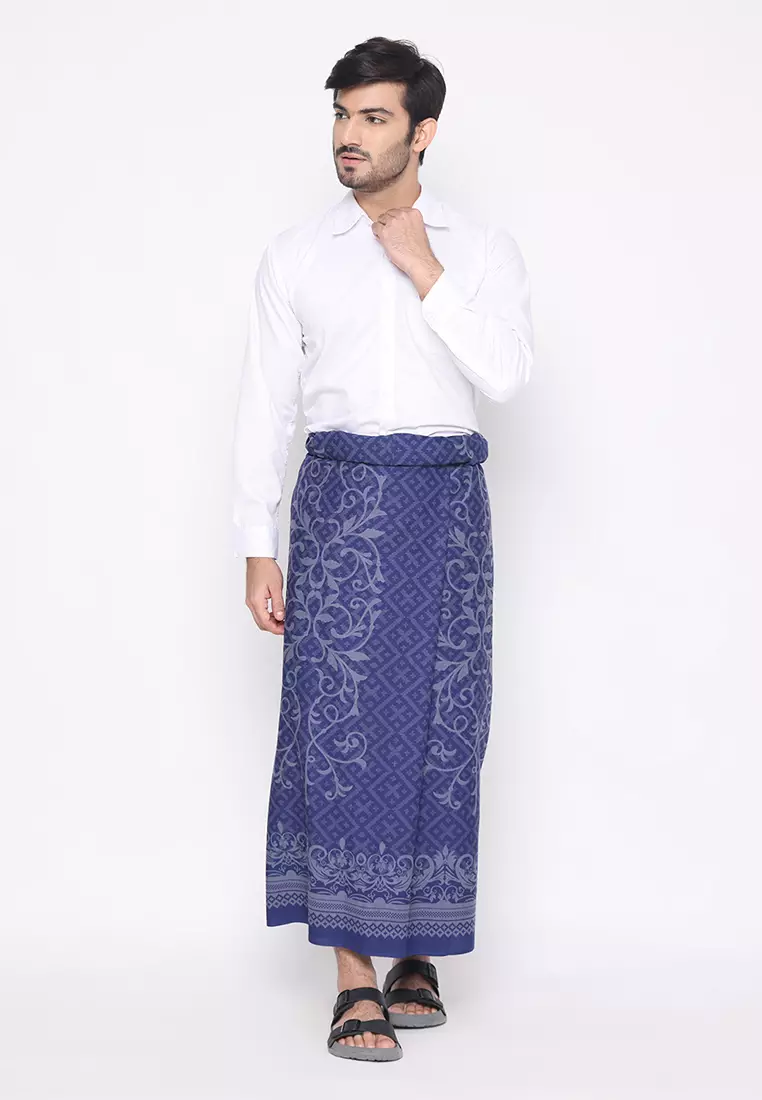 Hadinata Batik Sarung Hafizh Biru