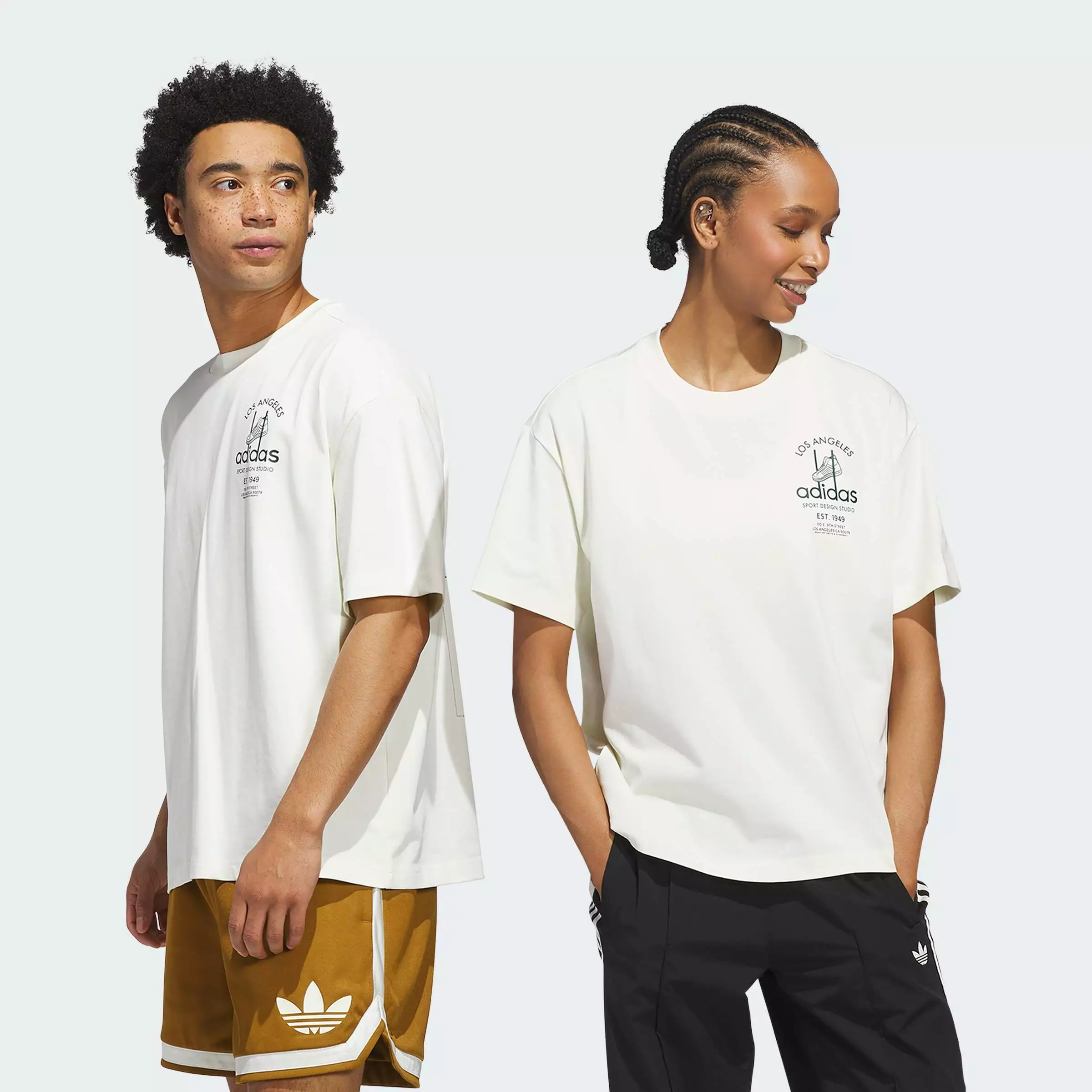 Basketball Sports Design GFX Tee Unisex Beige JW6643