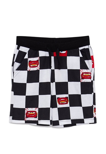 LC WAIKIKI black Cars Printed Boys' Shorts B3BF1KA6DD612EGS_1