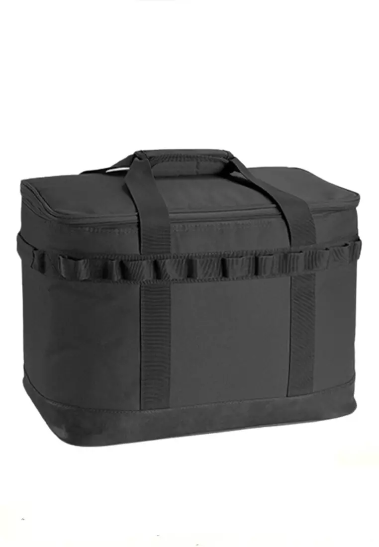 Stevie Tas Penyimpanan Unisex Storage Box Camping Outdoor Travel Waterproof Material Oxford ORIGINAL - Black