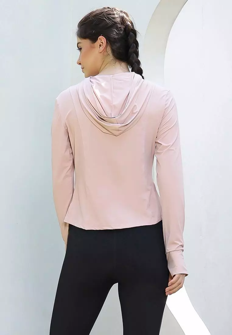Fitwear - Jaket Olahraga Wanita DRYFIT NATASHA SLIMFIT ANTI UV - PINK