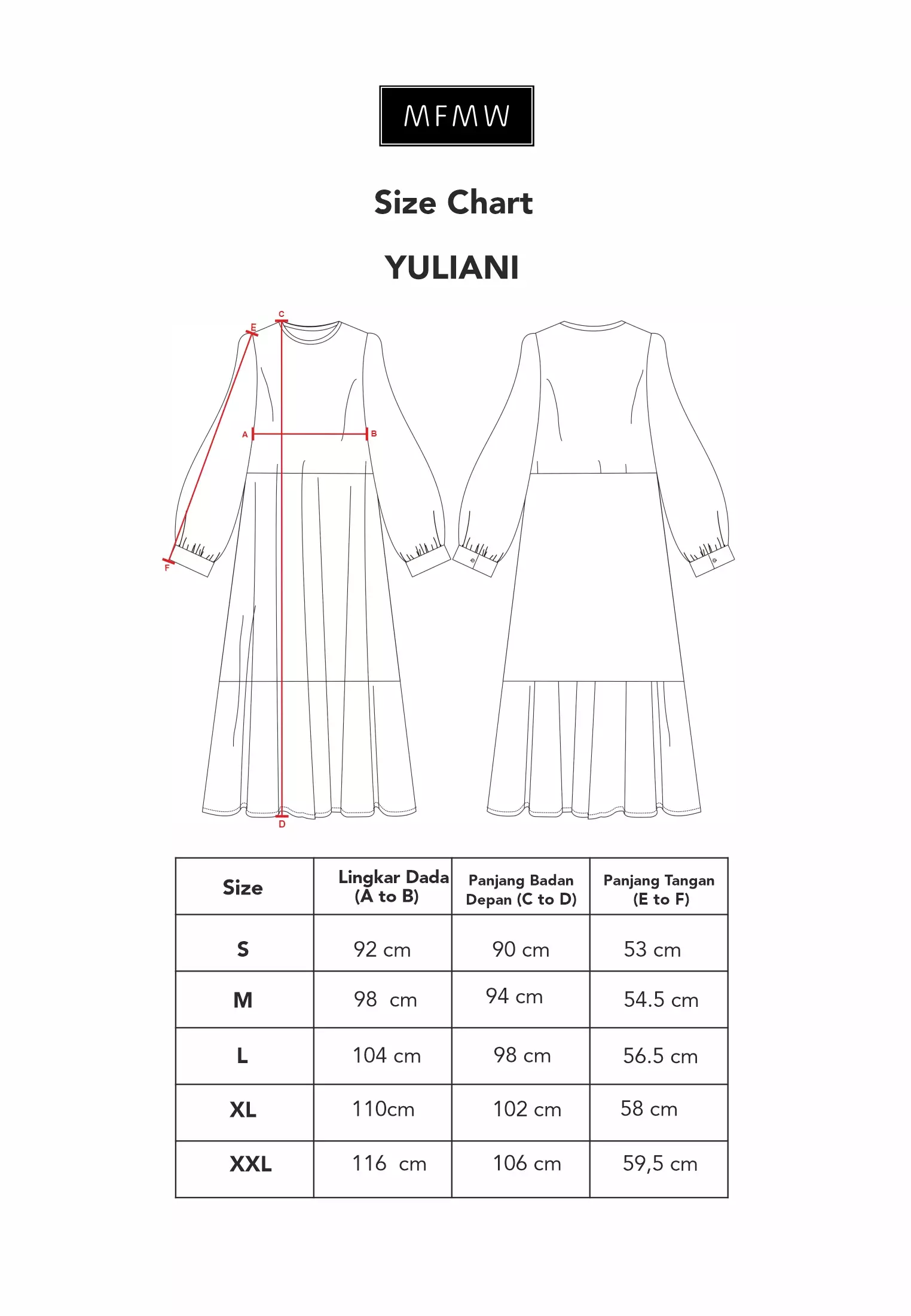 MFMW Yuliani Tunik Kubus Motif Kotak