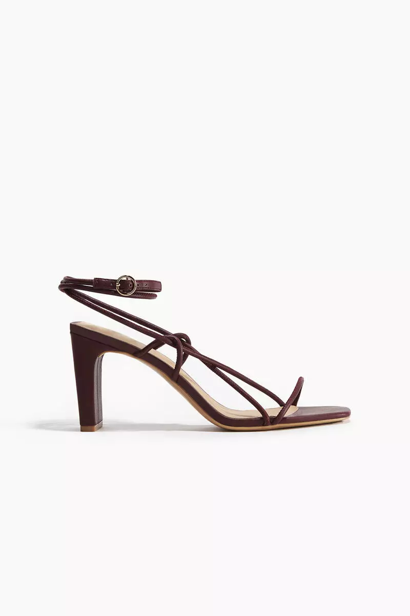 Discount on H&m  shoes - SKU: Heeled Strappy Sandals