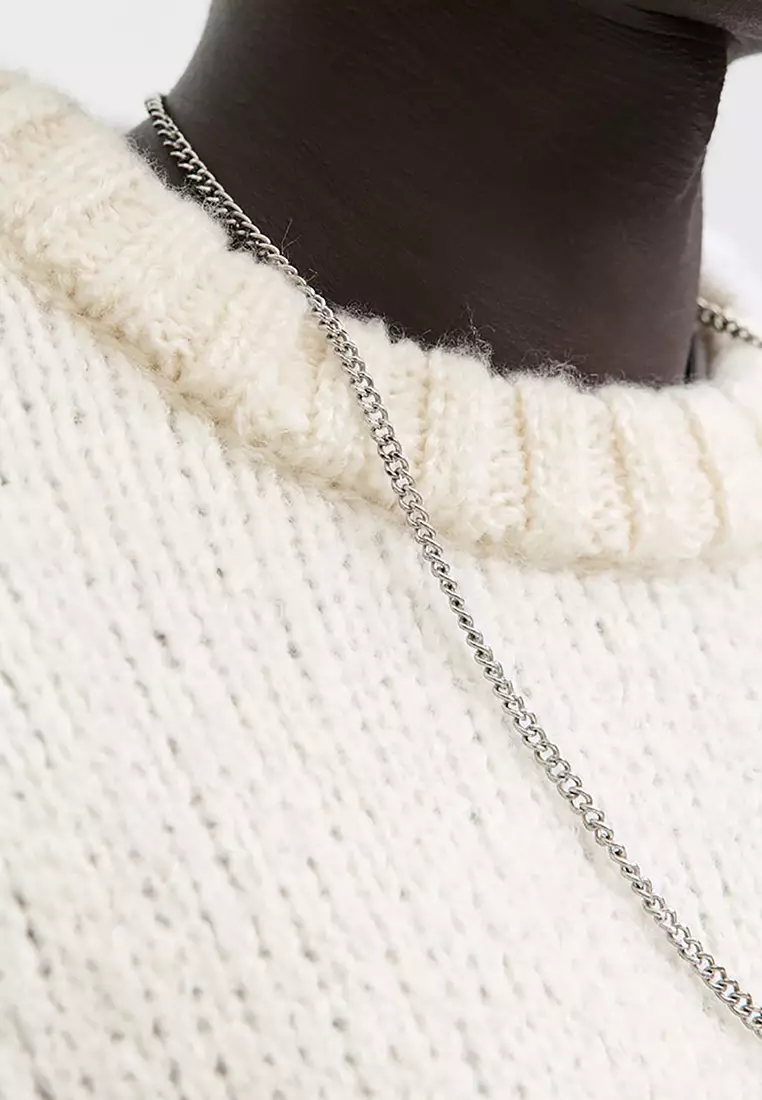 Crew Neck Knit Sweater