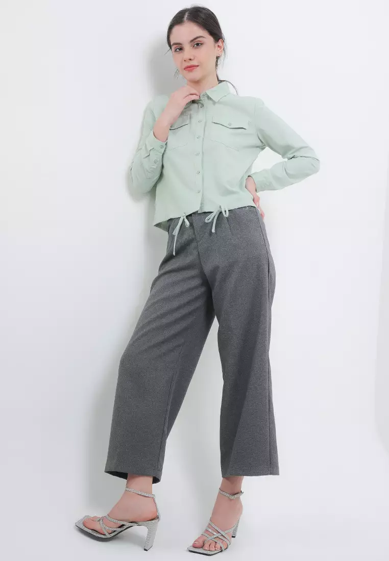 Cg Kemeja Katun Loose Fit