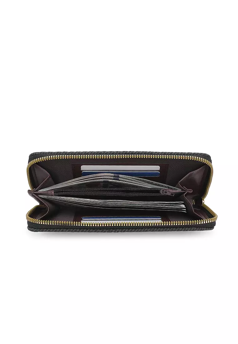 Women's Long Wallet / Purse (錢包) - 黑色
