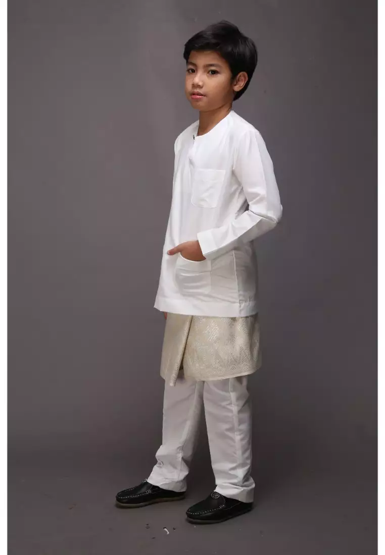 Baju Melayu Moden Teluk Belanga For Kids