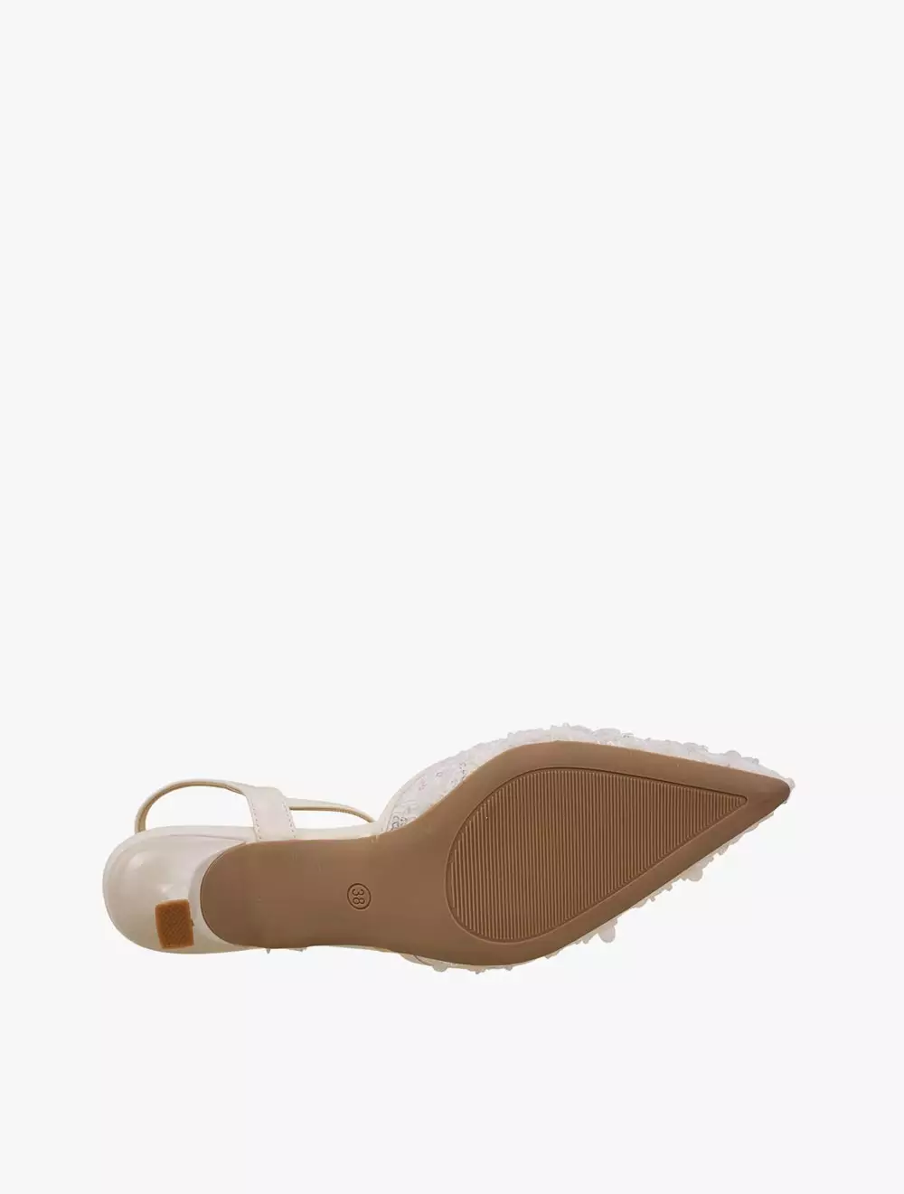 Payless Nine West Womens Haite Kitten Heels - Off White_04