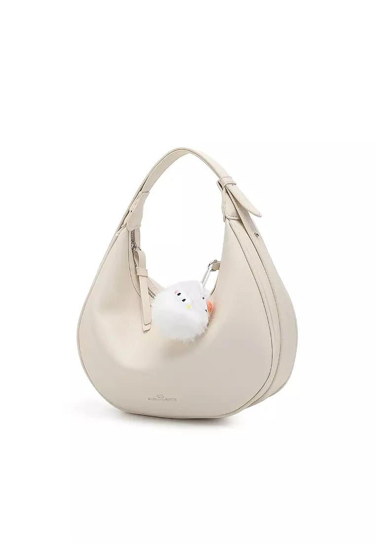 Women's Shoulder Bag / Sling Bag / Crossbody Bag - Off White