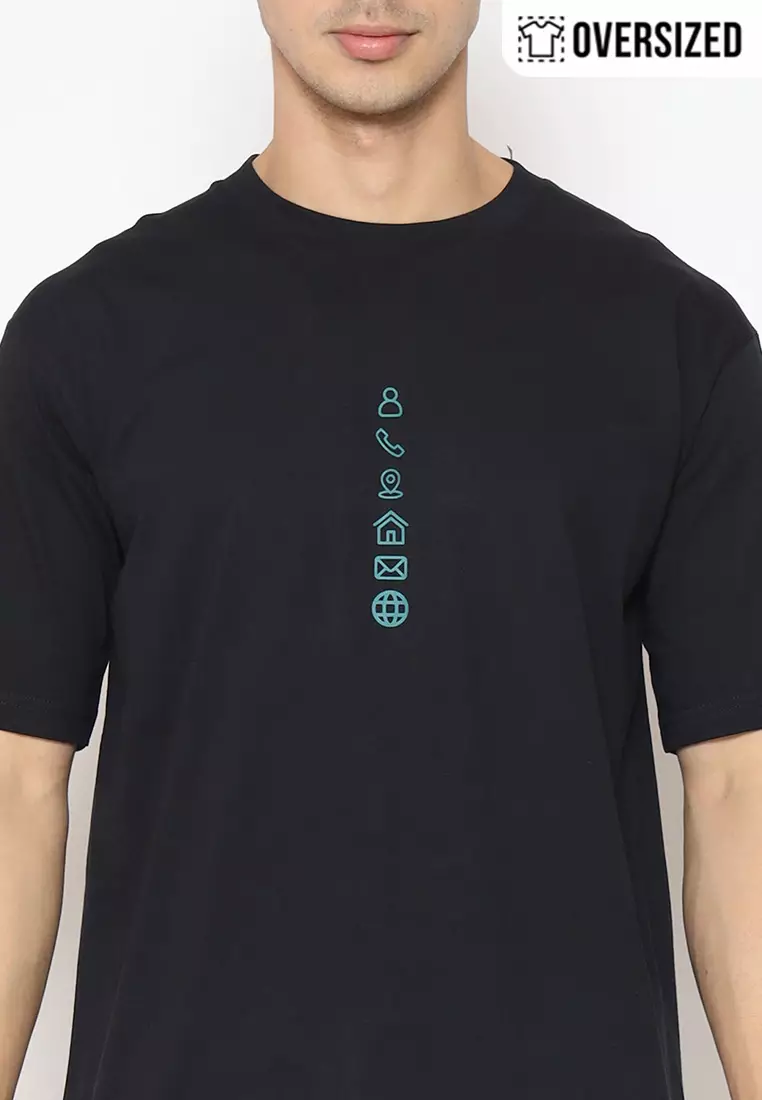 RBJ T-Shirt Cotton Combed Oversized Pria 2079250221