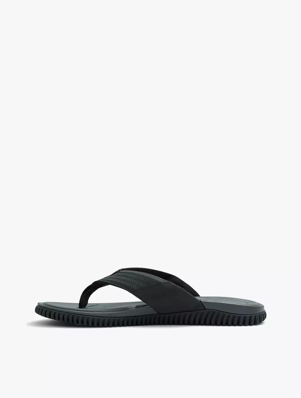 Aldo Riptide Flat Sandals - Black