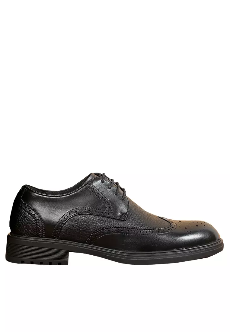 Mens hot sale leather brogue