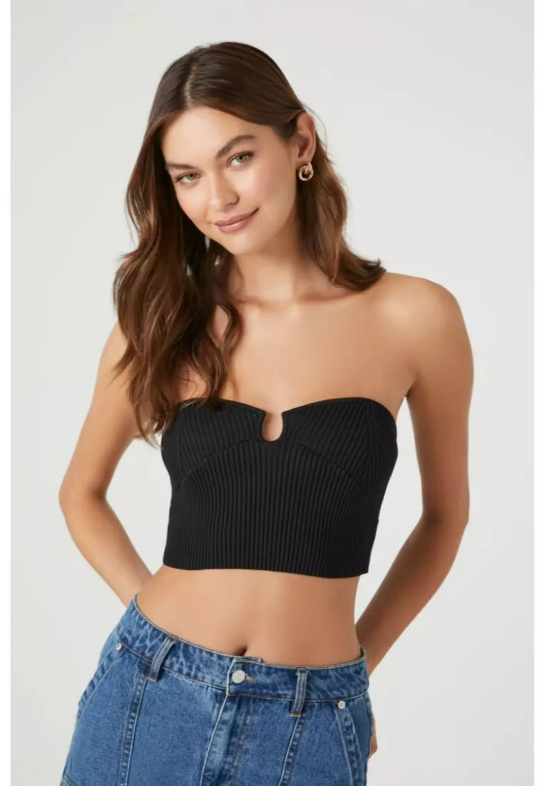 Black tube top forever 21 store
