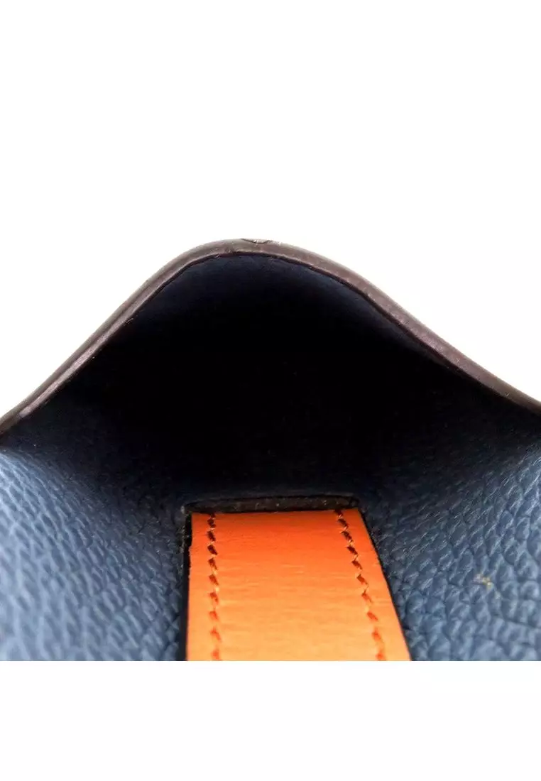 Pre-Loved Loewe Bicolor Grained Calfskin Gate Pocket Crossbody