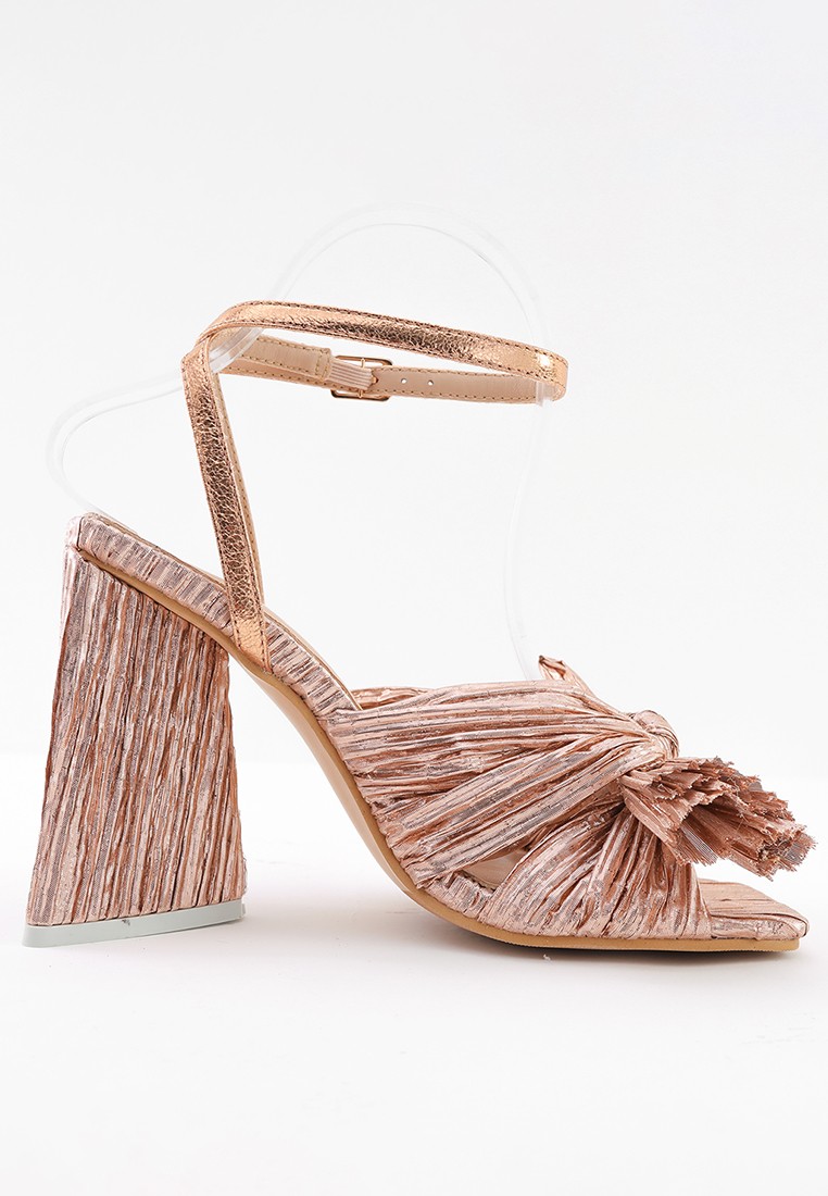 10.5CM Bowknot Strap High Heel Sandals WTY3399-5