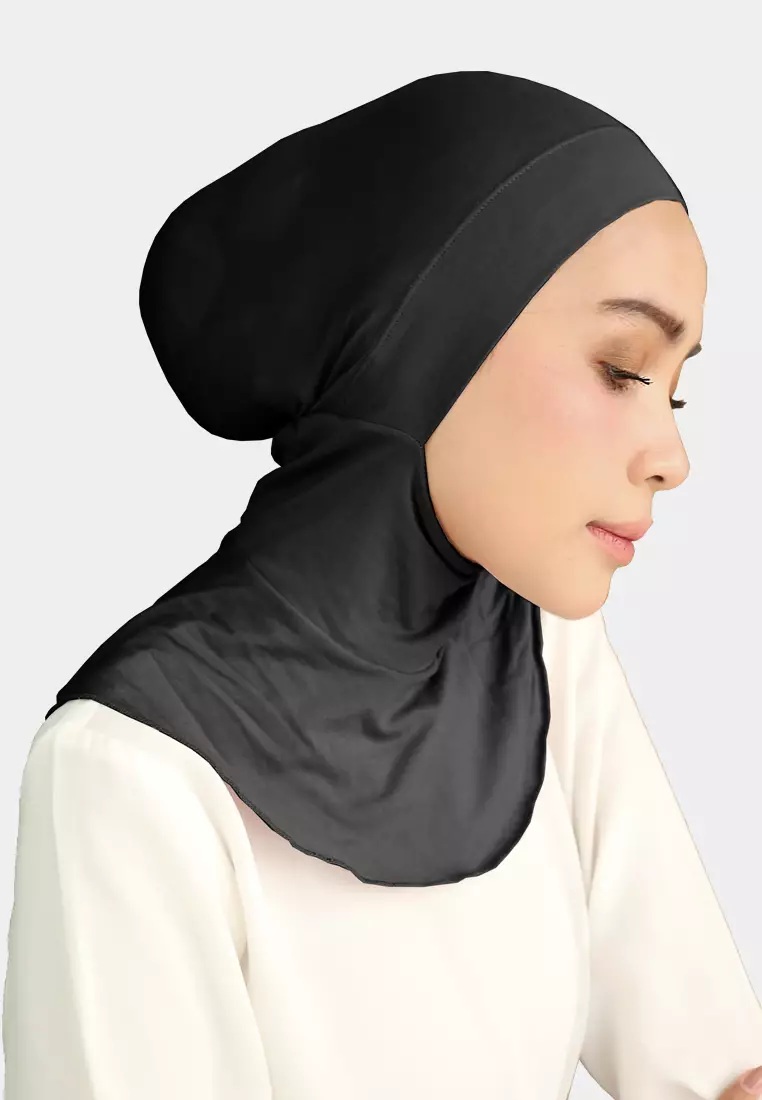 Inner Hijab Yara Ciput Premium - Black Ink