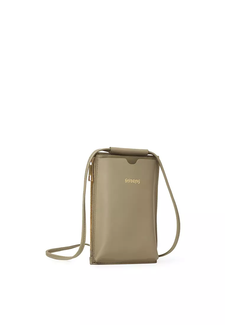 Strap Phone Pouch - Grey Khaki