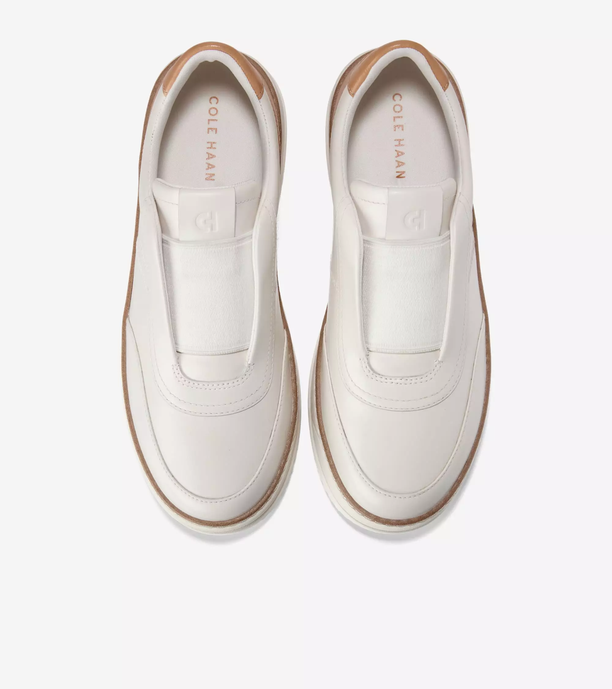 Cole Haan Women Grandpro Maxfield Slip On Sneakers - (Beige)
