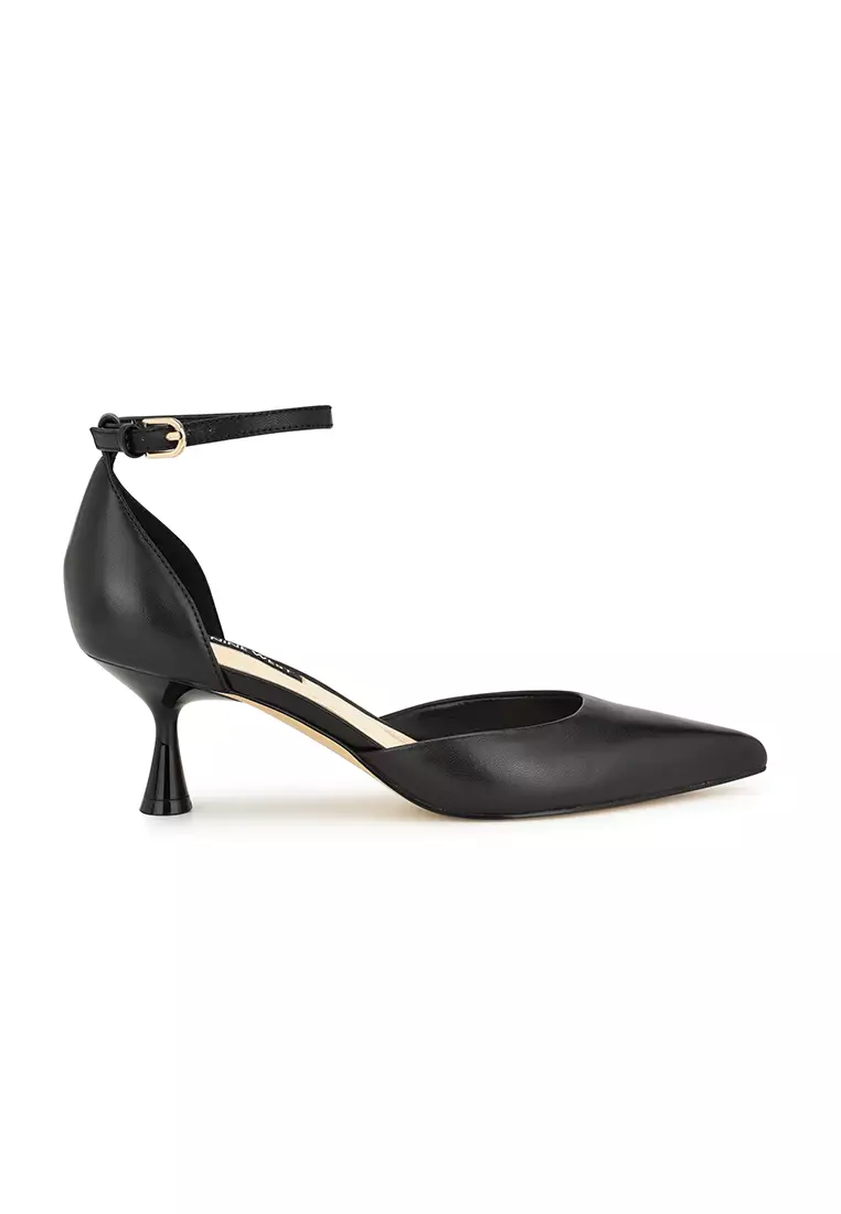 Discount on Nine West  shoes - SKU: Racha Ankle Strap Pumps Black