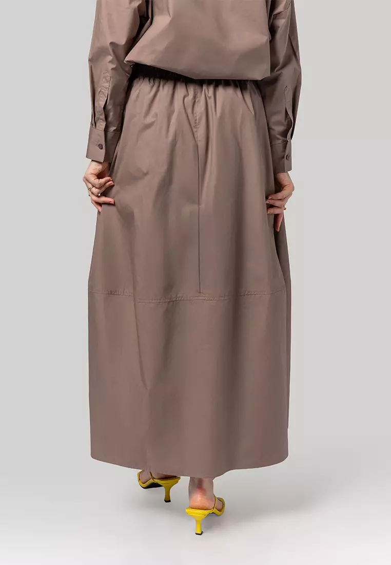 Kami Jolla Balloon Skirt Taupe