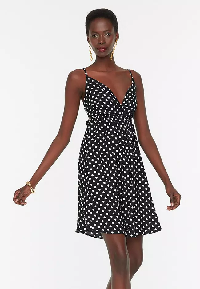 Zalora polka shop dot dress