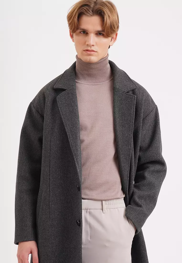 Trench coat zalora hot sale