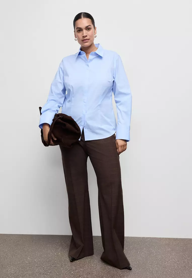 Slim-Fit Poplin Shirt
