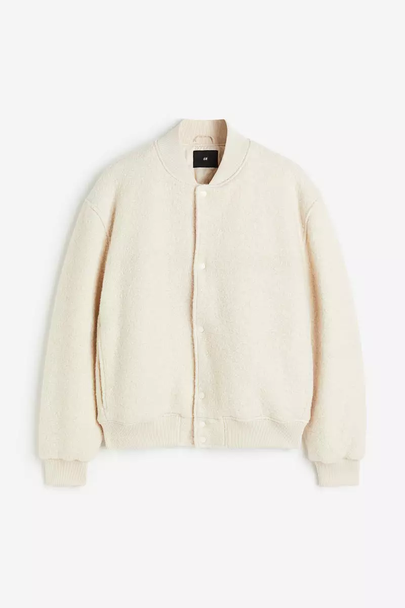 Levi's women's wool blend deals rib knit bomber jacket