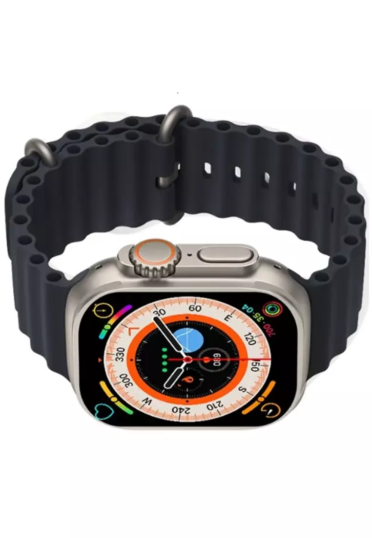 Smartwatch Pria Waterproof Many Function Strap Tali Material Silicone DV38 ORIGINAL