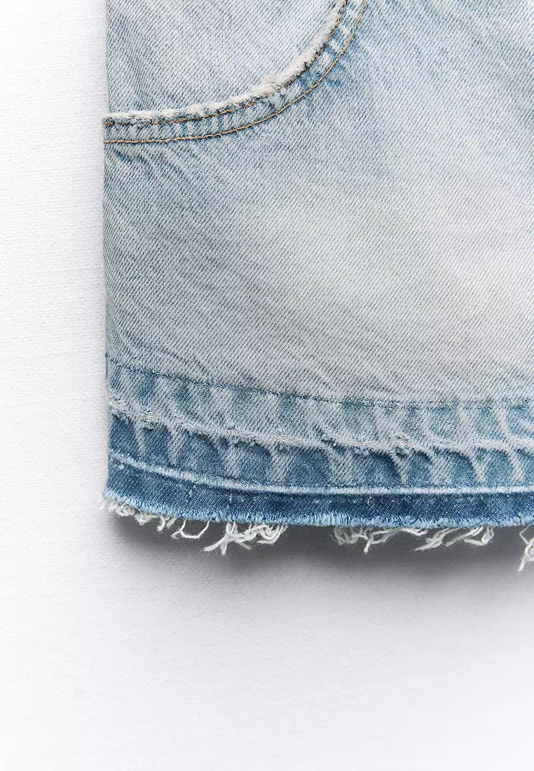 Cotton Denim Top