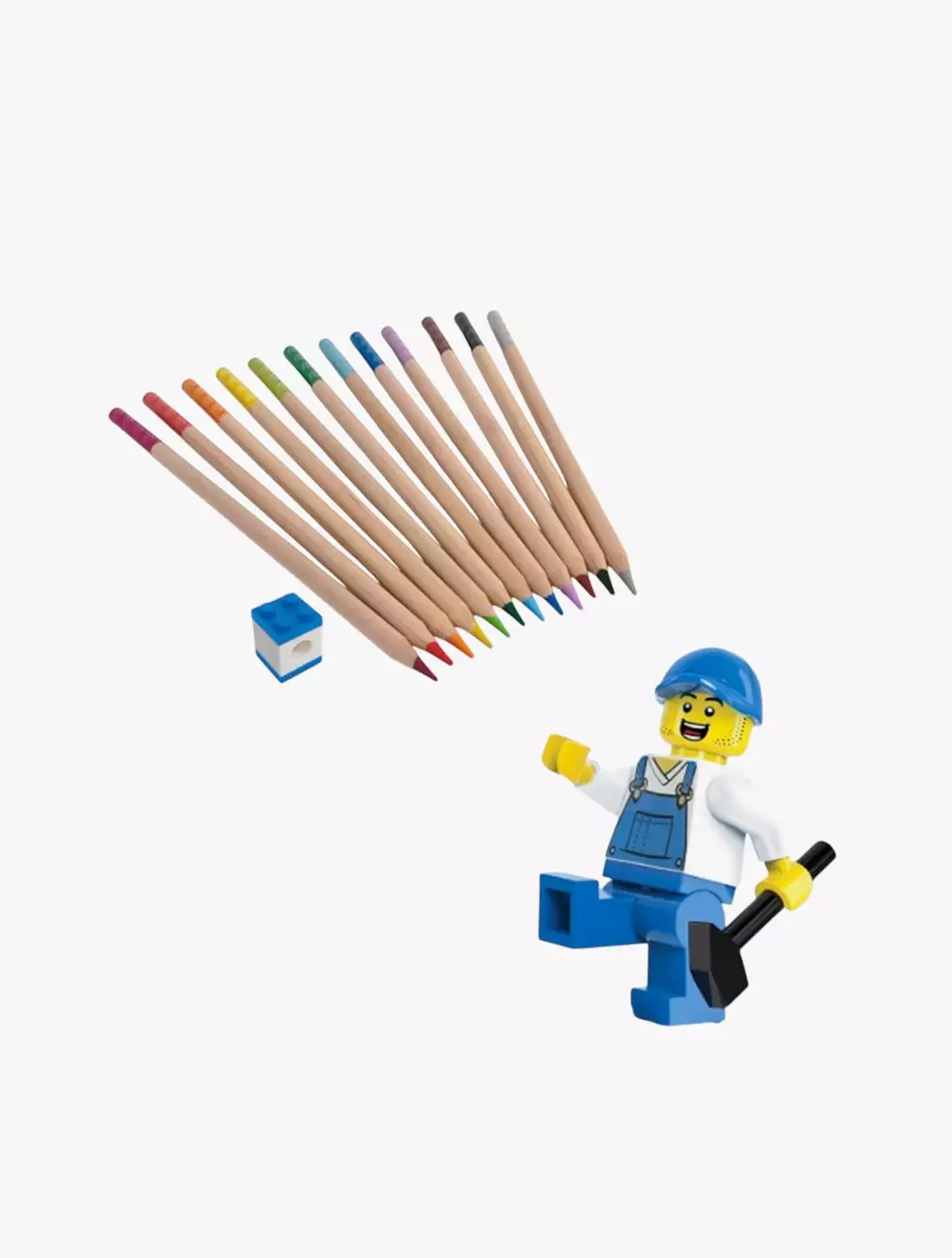 LEGO Colored Pencils with Topper 12 Pack - 53706