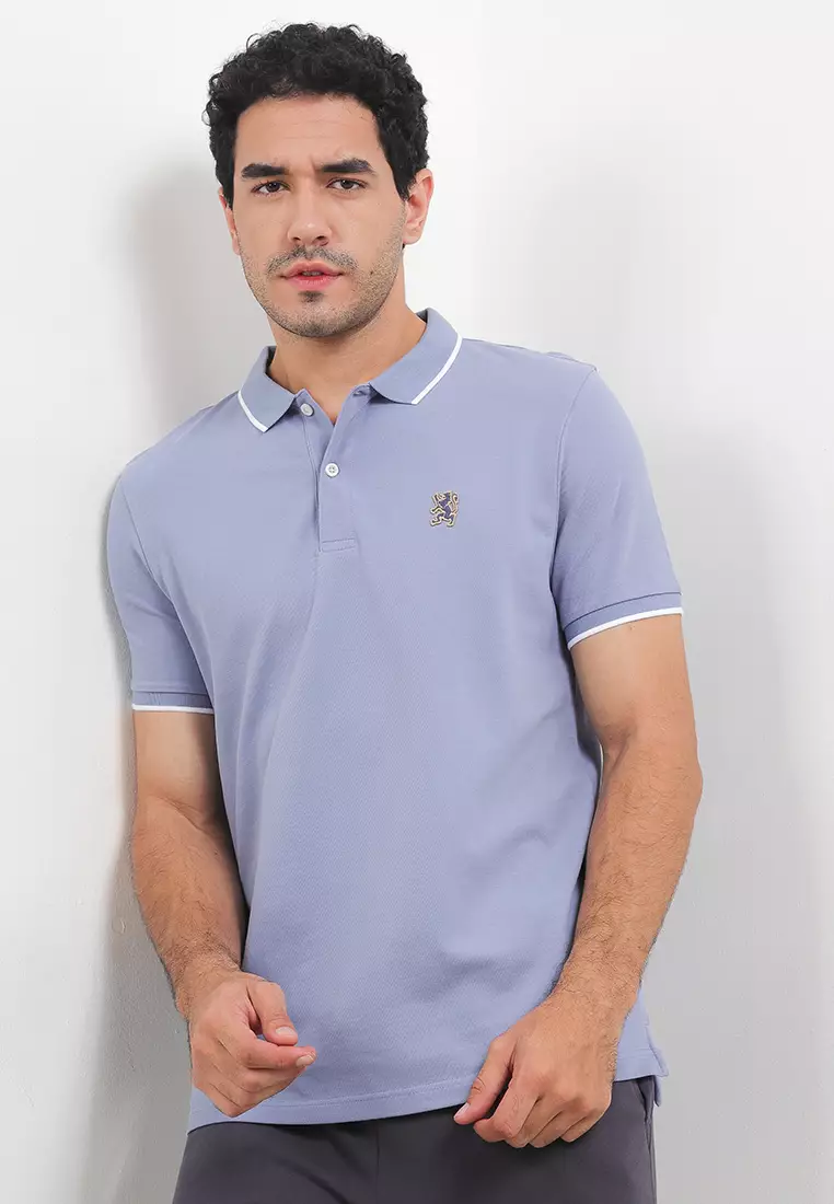 Jual Giordano Men's Small Lion Polo Original 2024 | ZALORA Indonesia