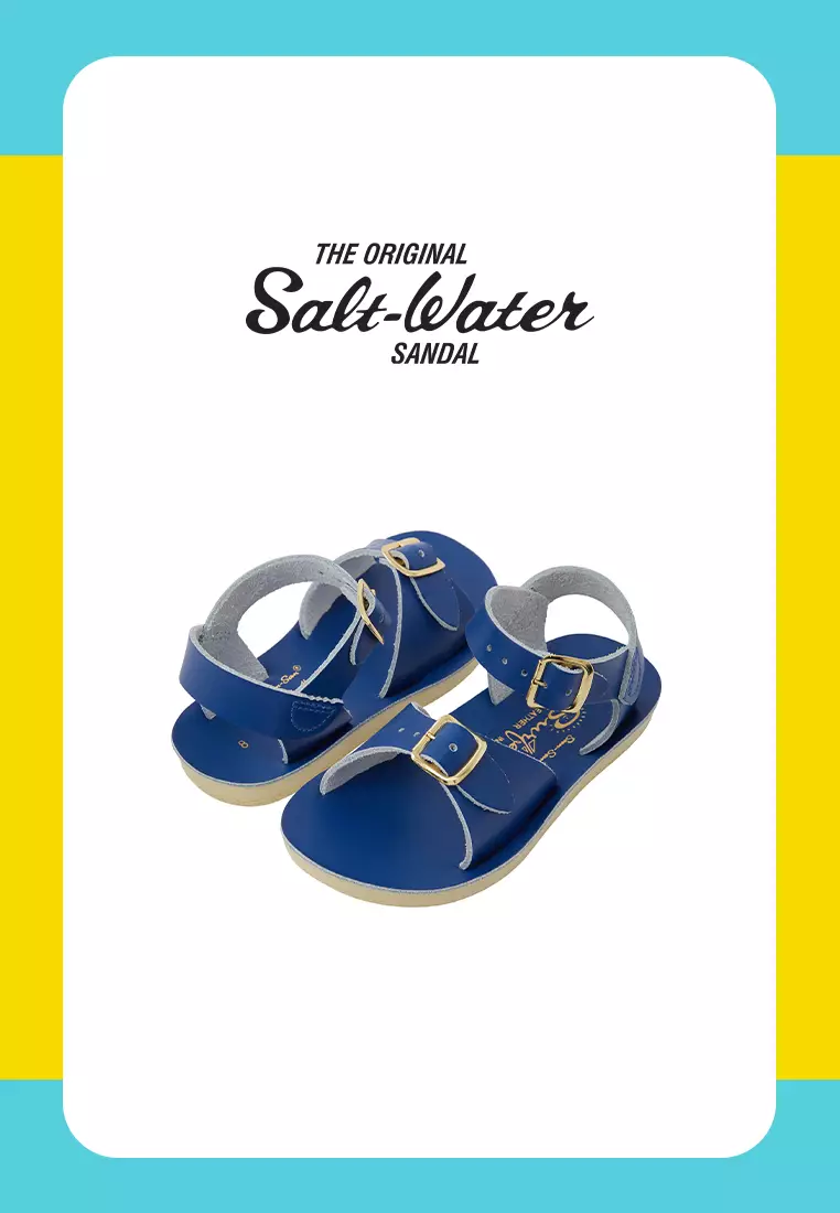 Discount on Salt-Water  shoes - SKU: Salt-Water Kids Surfer Cobalt 231