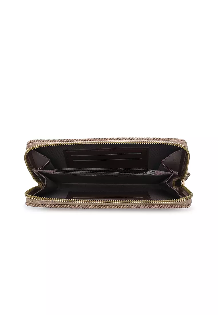 Women's Long Wallet / Purse (錢包) - 棕色