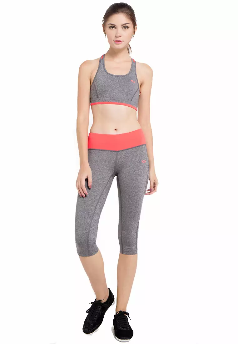 Celana Olahraga Wanita  3/4 Tight Pants