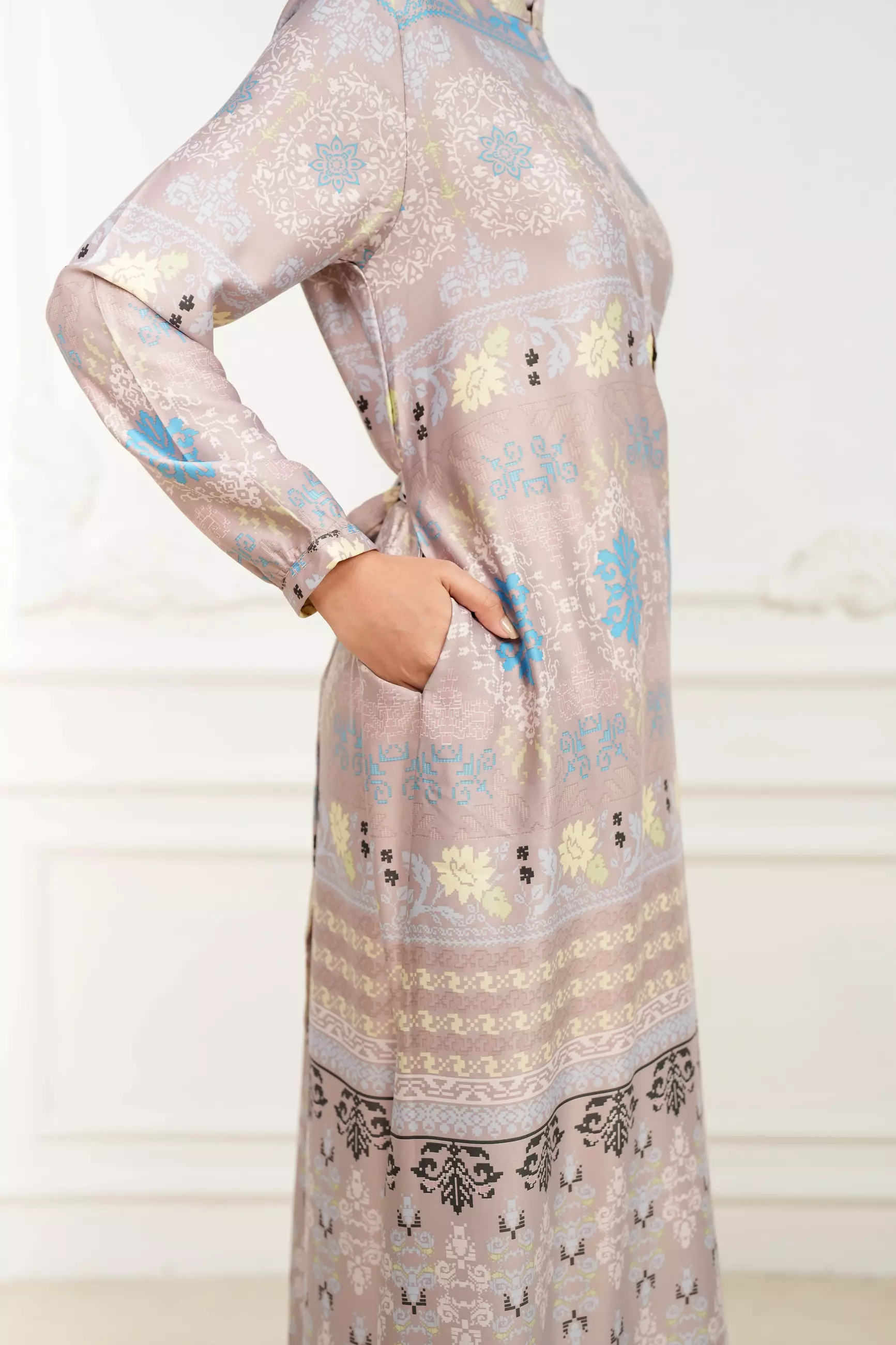 Sarimbit Kaluna Blush Gamis Wanita  Dress