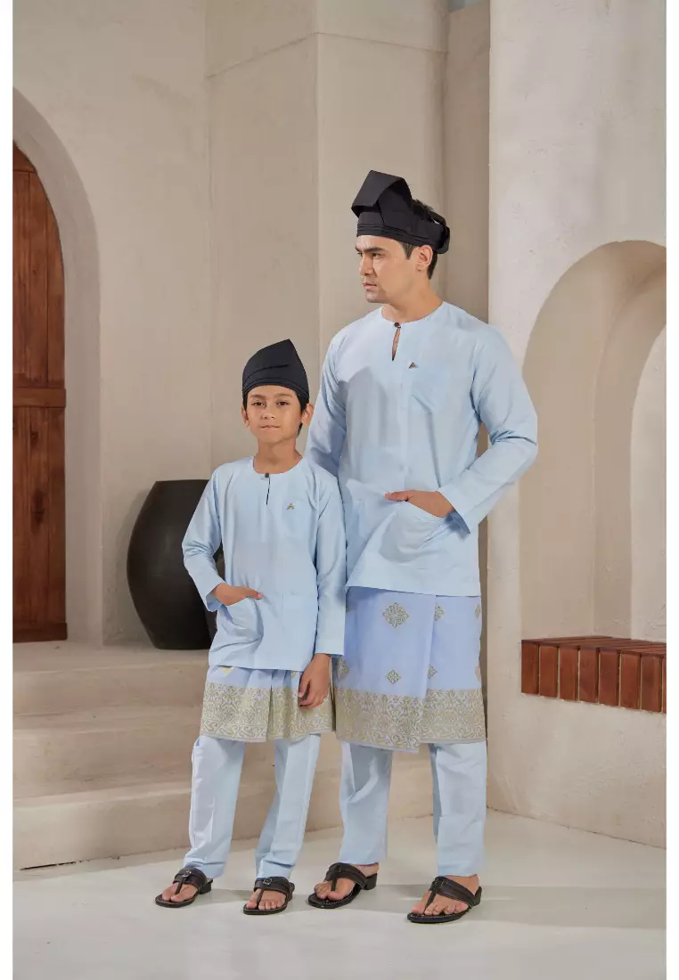 Baju Melayu Moden Teluk Belanga For Kids