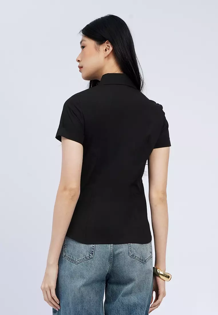 Short Sleeve Fitted Shirt