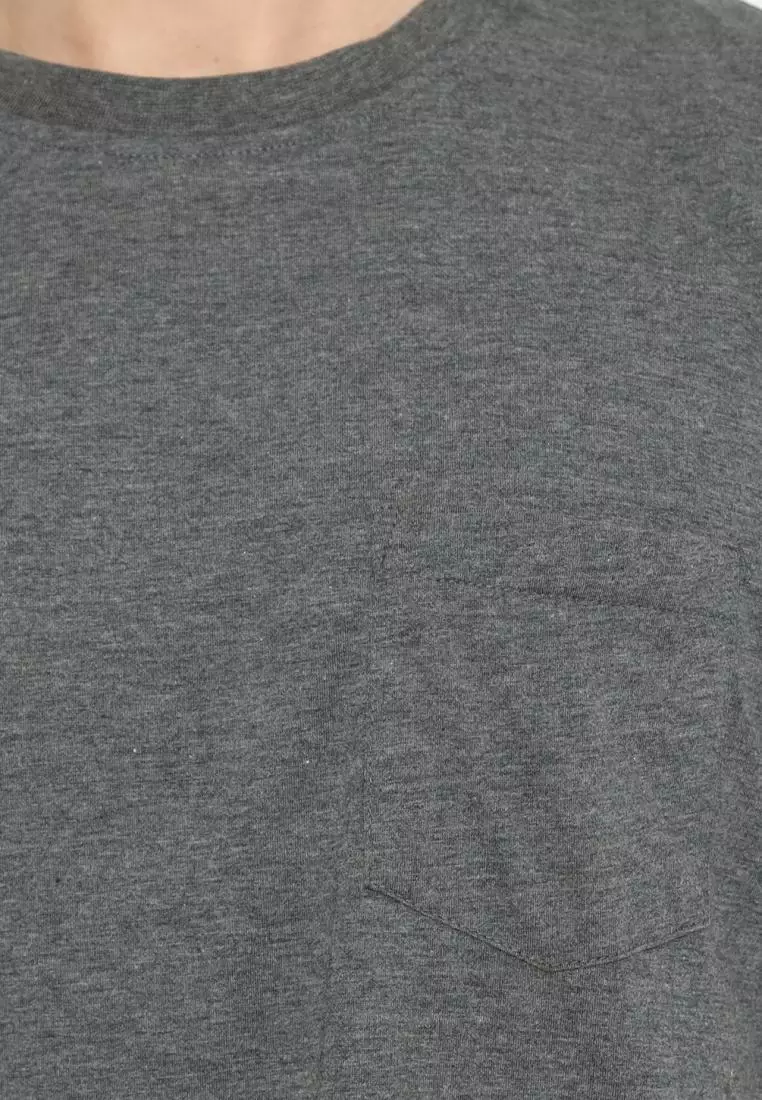 MATSUDA Kaos Polos Pocket T Shirt Cotton Chuo