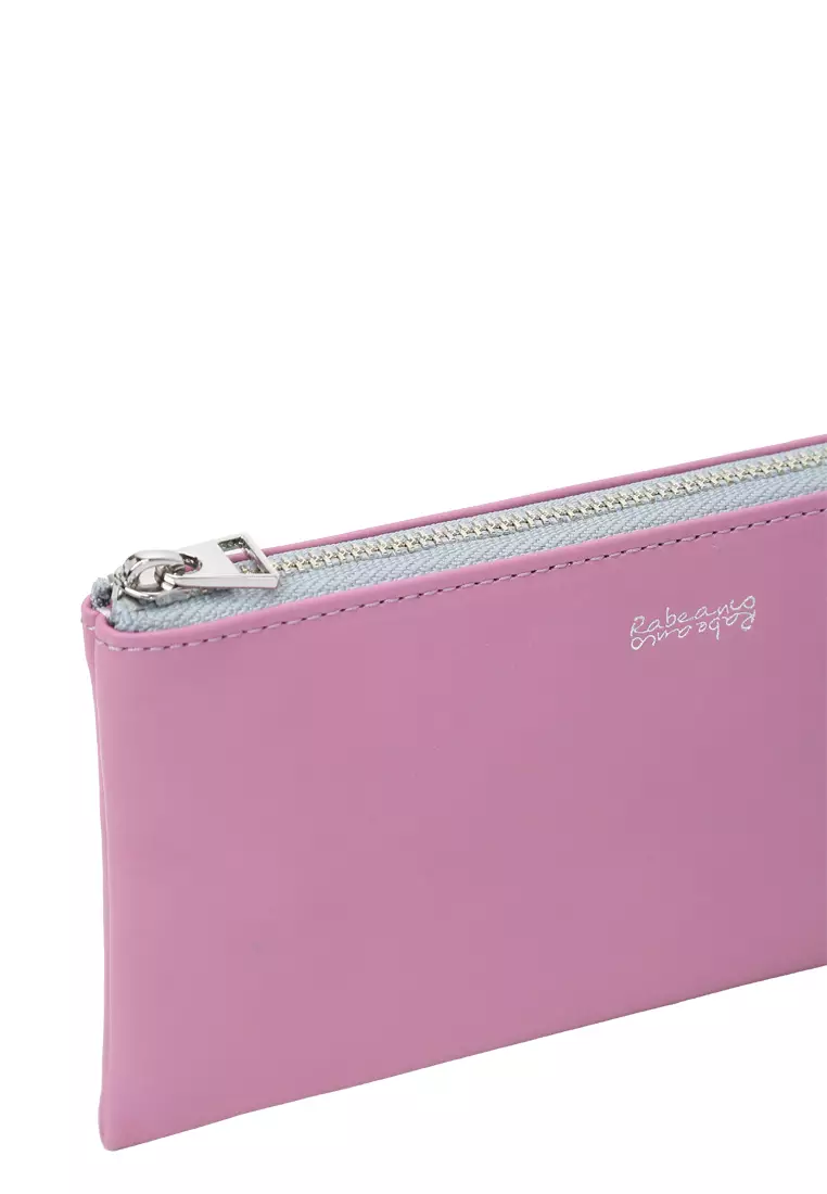 L-Zip Long Wallet - Candy Pink