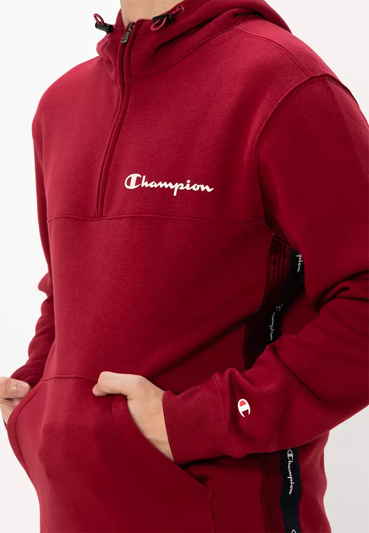 Champion half zip hoodie women's top
