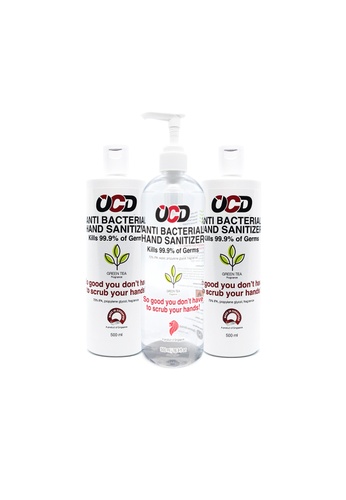 OCD OCD Anti Bacterial Hand Sanitizer Bundle B (1 bottle of 500ML Pump, 2 bottles of 500ML Flipcap) 4EF0EES64CCE8AGS_1