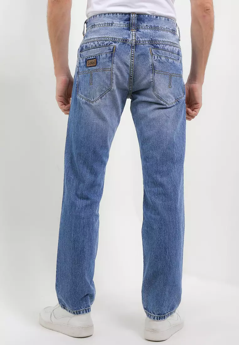 Straight Fit Denim Pants CFS087E