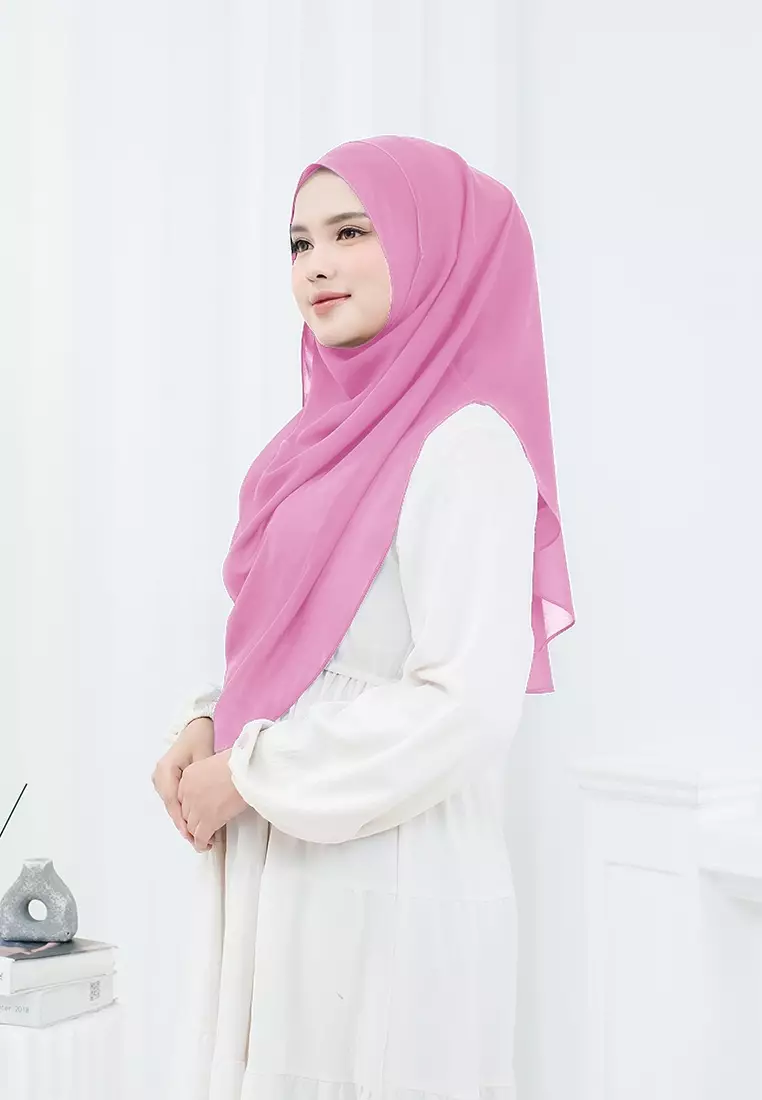 HIJAB INSTAN ZHAZA - BANDUNG PINK