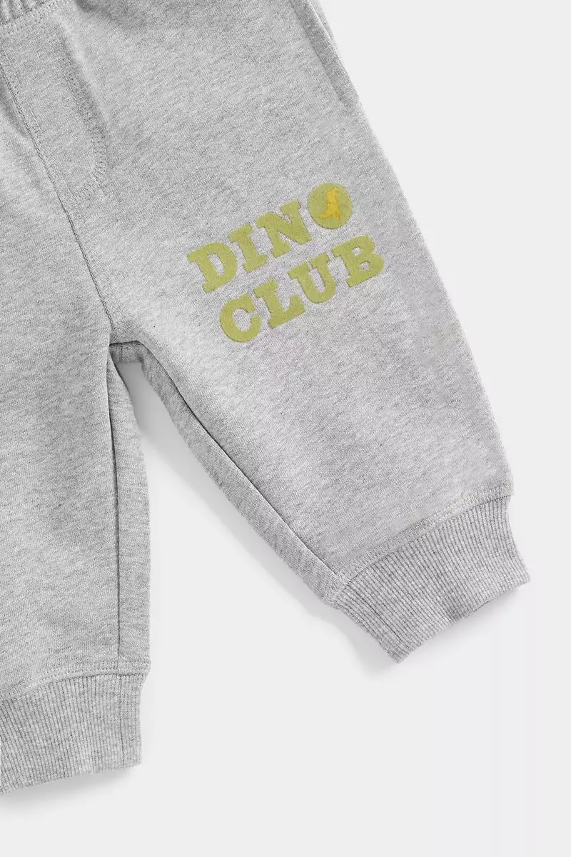 Mothercare Dino Club Joggers - 2 Pack - Celana Panjang Bayi Laki-laki (Hijau)