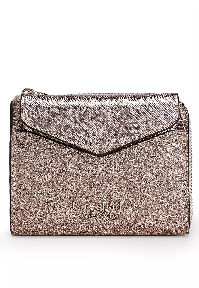 Glitter Fabric Kate Spade Glitter Card Holder Kate Spade Metallic