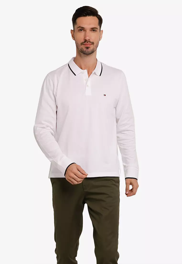 Basic Tipped Regular Ls Polo