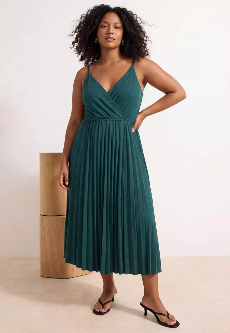 emerald green ribbed dress Buy Trendyol Knit Knitted Plus Size Tbbss22El1565 2026 Online flattering fit for a